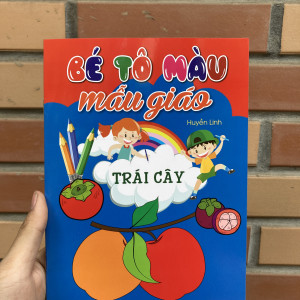 Bé tô màu - Trái cây